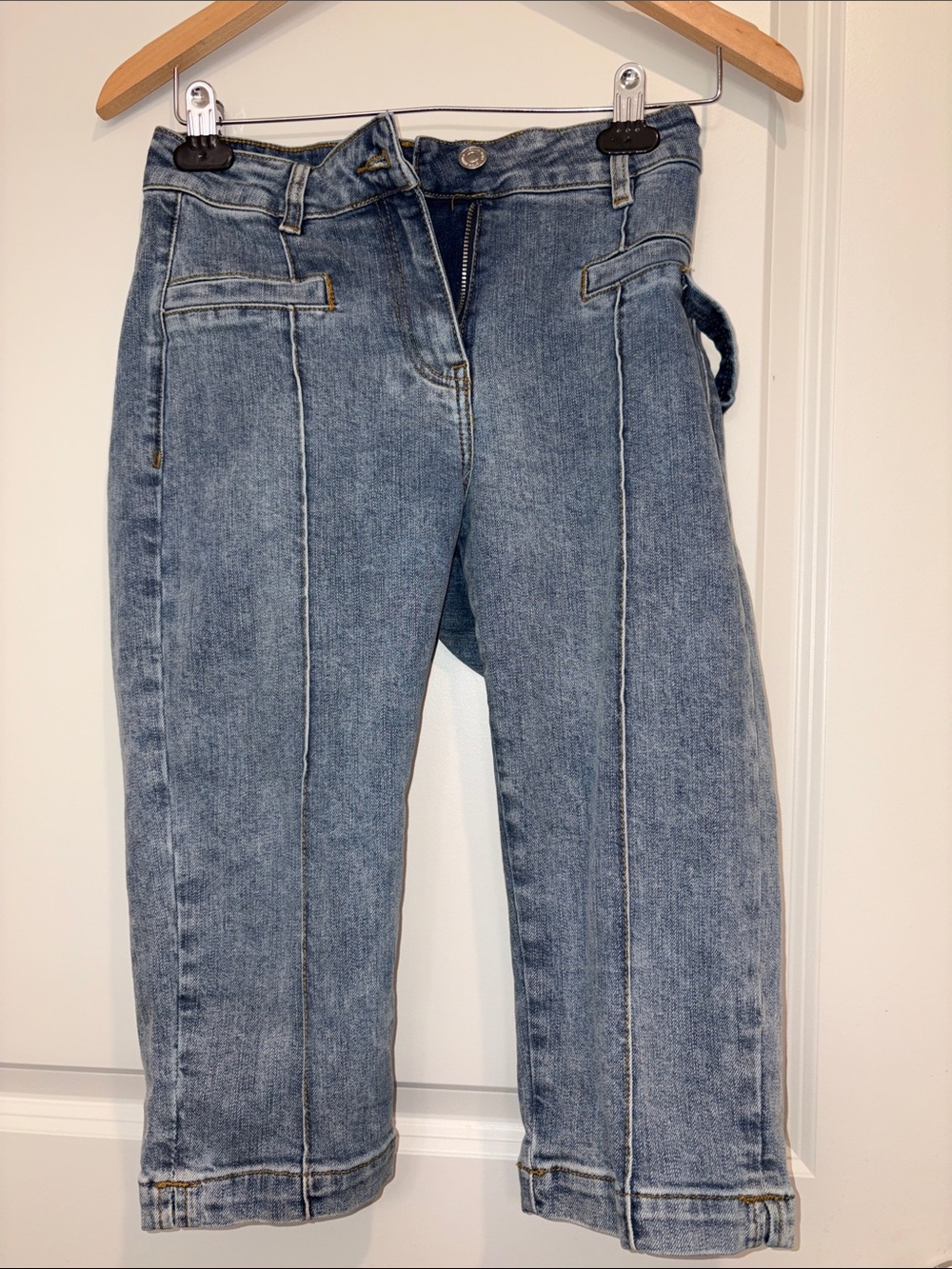 Steve Madden Classic High-Waist Light Blue size 25 Women’s Jean Capri
